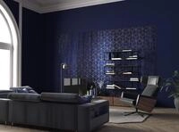 Komar Vlies Fototapete MYSTIQUE BLEU | Tapete, XXL, Dekoration, Jugendstil,