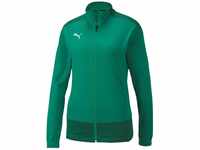 PUMA Damen Trainingsjacke, Pepper Green-Power Green, XL