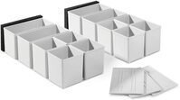 Festool Einsatzboxen Set 60x60/120x71 3xFT (mit Fachteiler, Sicherungspolster)