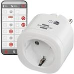 Brennenstuhl Connect WLAN Steckdose WA 3000 XS01 (WiFi Steckdose 2.4 GHz kompatibel