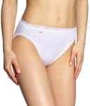 Sloggi Damen Unterhose Basic+ Tai , 2-Pack, 40, Wei&szlig;