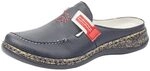 Rieker Damen Fr&uuml;hjahr/Sommer 46393 Clogs, Navy Red 15, 40 EU