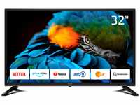 DYON Smart 32 XT 80 cm (32 Zoll) Fernseher (HD Smart TV, HD Triple Tuner