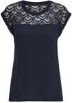 ONLY NOS Damen onlNICOLE S/S Mix TOP NOOS T-Shirt, per Pack Blau (Night Sky Night