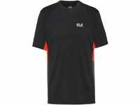 Jack Wolfskin Herren Narrows T-Shirt, Black, XXL
