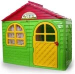 JAMARA 460500 - Spielhaus Little Home - aus robustem Kunststoff, Montage, stabiles
