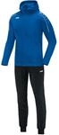 JAKO Trainingsanzug Damen Polyester Classico mit Kapuze Royal Gr. 48 - Jogginganzug