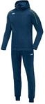 JAKO Trainingsanzug Herren & Damen Polyester Classico mit Kapuze Nightblue/Citro S -