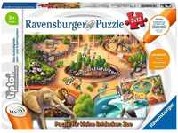 Ravensburger tiptoi Spiel 00051 Puzzle für kleine Entdecker: Zoo - 2x12 Teile