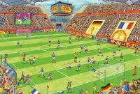 Finale im Fu&szlig;ballstadion (Kinderpuzzle)