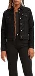 Levi's Damen Original Trucker Denim Jacke,Black Lilly,S