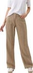 BRAX Damen Style Farina Pure Linen Hose Toffee 36W / 32L