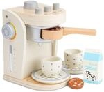 New Classic Toys 10705 Kaffeemaschine, 3 Jahre to 9 Jahre, Wei&szlig;, Weis 