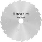 Bosch 1x PRO Wood Kreiss&auml;gebl&auml;tter f&uuml;r Akku-Tischkreiss&auml;gen (f&uuml;r Weichholz,