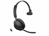 Jabra Evolve2 65 Wireless PC Headset – Noise Cancelling Microsoft Teams...