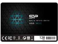 Silicon Power SSD 128GB 3D NAND A55 SLC Cache Performance Boost 2,5 Zoll SATA...