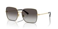 Dolce & Gabbana Damen 0DG2242 Sonnenbrille, opacity, GOLD/BLACK,