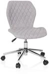 hjh OFFICE 670951 Kinder- und Jugendstuhl Joy II Stoff Hellgrau...
