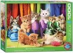 Eurographics 1000 Teile - Katzen Pride, 48x68cm