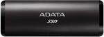 ADATA SE760 512 GB portable external SSD, black, USB-C 3.2 Gen 2
