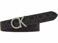 Calvin Klein Damen Gürtel Ck Mono Belt 3.5 cm aus Leder, Schwarz (Black Mono),...
