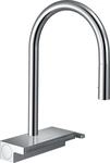 hansgrohe Aquno Select M81 - K&uuml;chenarmatur mit Brause ausziehbar, 3 Strahlarten,