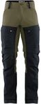 Fj&uuml;llr&uuml;ven Herren Keb Gaiter Trousers M Hose, Dunkel Marineblau - Hell Oliv, 50 EU