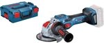 Bosch Professional 18V System BITURBO Akku-Winkelschleifer GWX 18V-15 SC mit X-LOCK