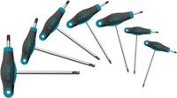 HAZET Winkelschraubendreher-Satz 829KKT/7 I TORX Profil I 7-teiliges Set mit
