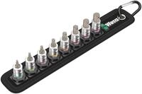 Wera 05003881001 Belt 2 Zyklop Bitnuss-Satz Innensechskant, mit Haltefunktion,