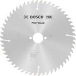 Bosch 1x PRO Wood Kreiss&auml;geblatt f&uuml;r Tischkreiss&auml;gen mit Dehnungsschlitzen (f&uuml;r