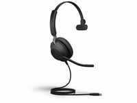 Jabra Evolve2 40 PC Headset – Noise Cancelling UC Certified Mono Headphones...