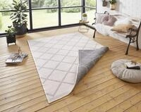 NORTHRUGS In- und Outdoor Teppich Corsica 200x290cm - Wendeteppich Wetterfest Modern