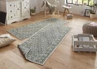 NORTHRUGS In- und Outdoor Teppich Curacao 80x350cm - Wendeteppich Wetterfest...