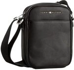 Tommy Hilfiger Herren Umh&auml;ngetasche City Mini Reporter Klein, Schwarz (Black),