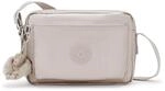 Kipling ABANU M Mittelgro&szlig;e Umh&auml;ngetasche, Metallic Glow (Silber)