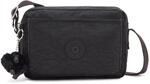 Kipling ABANU M Mittelgro&szlig;e Umh&auml;ngetasche, Black Noir (Schwarz)