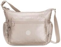 Kipling GABBIE Mittelgro&szlig;e Umh&auml;ngetasche, Metallic Glow (Silber)