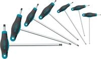 HAZET Winkel-Schraubendreher-Satz 829KK/7 I 7-teiliges Werkzeug-Set, Abtrieb:
