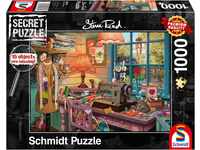 Schmidt Spiele 59654 Secret Puzzles, Im Nähzimmer, 1000 Teile Puzzle