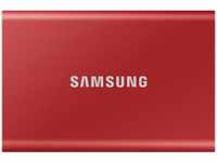 Samsung Portable SSD T7, 500 GB, USB 3.2 Gen.2, 1.050 MB/s Lesen, 1.000 MB/s