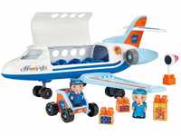 Ecoiffier 3155 - Grosses Personenflugzeug mit 2 Spielfiguren