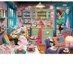 Schmidt Spiele 59653 Gro&szlig;mutters Stube, 1000 Teile Secret Puzzle