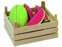 Goki 51673 - Kaufläden und Zubehör - Melonen, Obstkiste