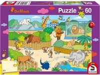 Schmidt Spiele 56349 Sendung Mit Der Maus Micky Zoo, Kinderpuzzle, 60 Teile,...