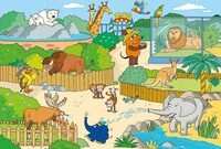 Die Sendung mit der Maus, Im Zoo (Kinderpuzzle)