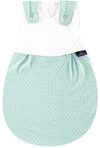 Tr&auml;umeland S0100302 Au&szlig;enschlafsack LIEBMICH P&uuml;nktchen mint, Gr&ouml;&szlig;e 50/56,