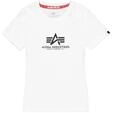 Alpha Industries New Basic T Wmn T-Shirt f&uuml;r Damen White