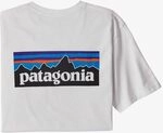 Patagonia, Men's P-6 Logo Responsibili-Tee&reg;, T-Shirt, Wei&szlig;, S, Mann