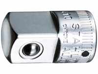 STAHLWILLE 410 Übergangsstück - Adapter von 1/4" (6,3 mm) Innenvierkant auf...